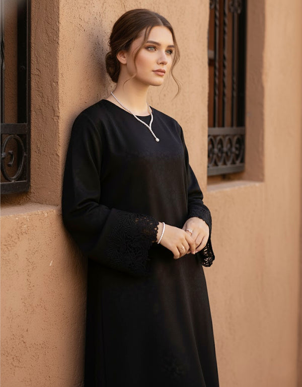 ABAYA KHALEESA (BLACK)